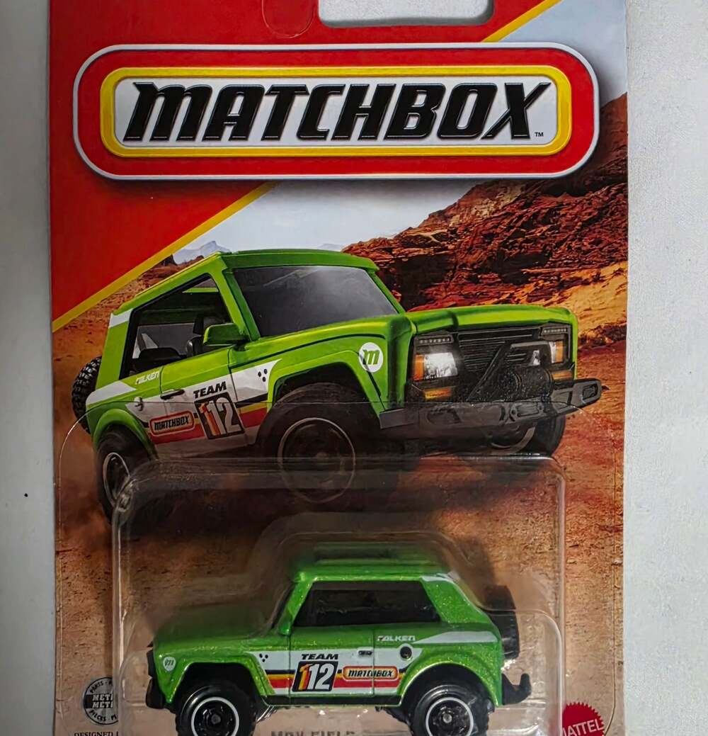 Matchbox MBX Field Car Green 06/125 Die-Cast Vehicle NEW